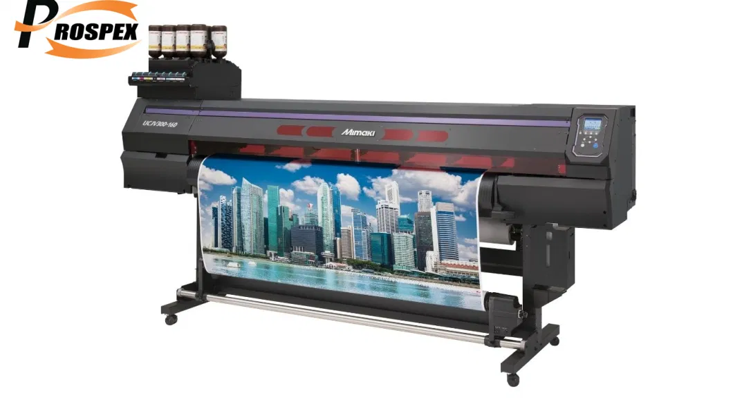 Mimaki UV Large Format Printer Ucjv300-160 UV Printer and Cutter with White Varnish